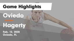 Oviedo  vs Hagerty  Game Highlights - Feb. 12, 2020