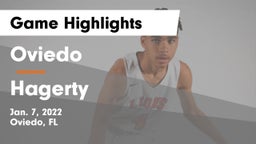 Oviedo  vs Hagerty  Game Highlights - Jan. 7, 2022