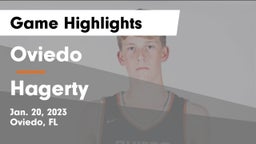Oviedo  vs Hagerty  Game Highlights - Jan. 20, 2023