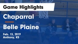 Chaparral  vs Belle Plaine  Game Highlights - Feb. 13, 2019