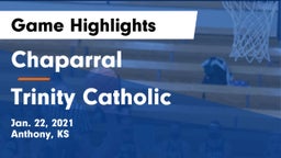 Chaparral  vs Trinity Catholic  Game Highlights - Jan. 22, 2021