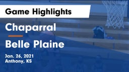 Chaparral  vs Belle Plaine  Game Highlights - Jan. 26, 2021