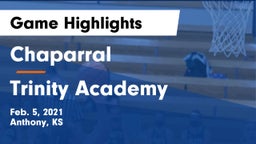Chaparral  vs Trinity Academy  Game Highlights - Feb. 5, 2021
