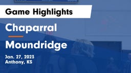 Chaparral  vs Moundridge  Game Highlights - Jan. 27, 2023