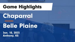 Chaparral  vs Belle Plaine  Game Highlights - Jan. 10, 2023