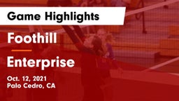 Foothill  vs Enterprise  Game Highlights - Oct. 12, 2021