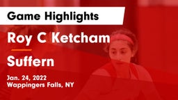 Roy C Ketcham vs Suffern Game Highlights - Jan. 24, 2022