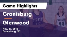 Grantsburg  vs Glenwood  Game Highlights - Nov. 27, 2018