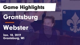 Grantsburg  vs Webster  Game Highlights - Jan. 18, 2019