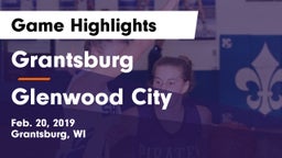 Grantsburg  vs Glenwood City Game Highlights - Feb. 20, 2019