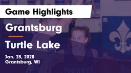Grantsburg  vs Turtle Lake  Game Highlights - Jan. 28, 2020