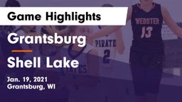 Grantsburg  vs Shell Lake  Game Highlights - Jan. 19, 2021