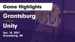 Grantsburg  vs Unity  Game Highlights - Jan. 18, 2021