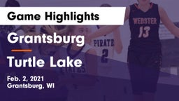 Grantsburg  vs Turtle Lake  Game Highlights - Feb. 2, 2021