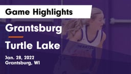 Grantsburg  vs Turtle Lake Game Highlights - Jan. 28, 2022