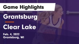 Grantsburg  vs Clear Lake  Game Highlights - Feb. 4, 2022