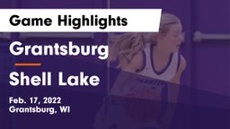 Grantsburg  vs Shell Lake  Game Highlights - Feb. 17, 2022