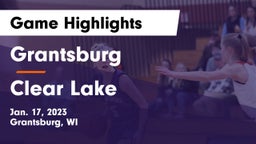 Grantsburg  vs Clear Lake  Game Highlights - Jan. 17, 2023
