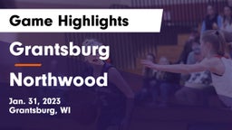 Grantsburg  vs Northwood  Game Highlights - Jan. 31, 2023