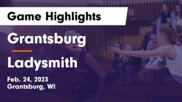 Grantsburg  vs Ladysmith  Game Highlights - Feb. 24, 2023