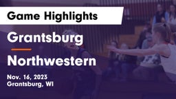 Grantsburg  vs Northwestern  Game Highlights - Nov. 16, 2023