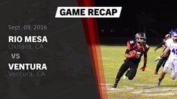 Recap: Rio Mesa  vs. Ventura  2016