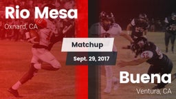 Matchup: Rio Mesa  vs. Buena  2017