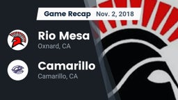 Recap: Rio Mesa  vs. Camarillo  2018