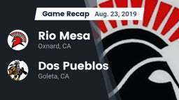 Recap: Rio Mesa  vs. Dos Pueblos  2019
