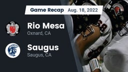 Recap: Rio Mesa  vs. Saugus  2022