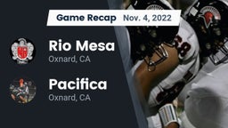 Recap: Rio Mesa  vs. Pacifica  2022