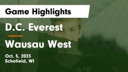 D.C. Everest  vs Wausau West  Game Highlights - Oct. 5, 2023