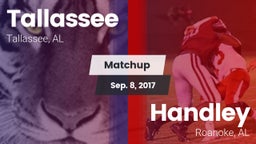 Matchup: Tallassee High vs. Handley  2017