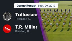 Recap: Tallassee  vs. T.R. Miller  2017