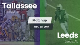 Matchup: Tallassee High vs. Leeds  2017