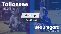 Matchup: Tallassee High vs. Beauregard  2019