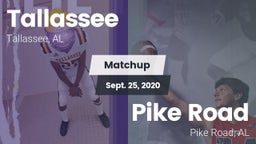 Matchup: Tallassee High vs. Pike Road  2020