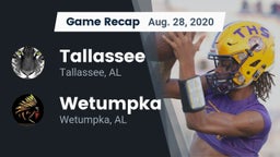 Recap: Tallassee  vs. Wetumpka  2020