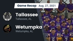 Recap: Tallassee  vs. Wetumpka  2021