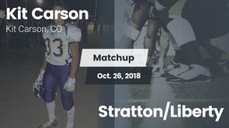 Matchup: Kit Carson High Scho vs. Stratton/Liberty 2018