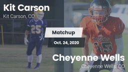 Matchup: Kit Carson High Scho vs. Cheyenne Wells   2020