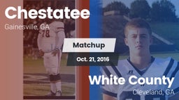 Matchup: Chestatee High vs. White County  2016