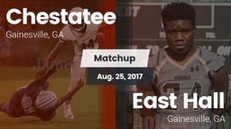 Matchup: Chestatee High vs. East Hall  2017