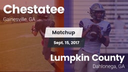 Matchup: Chestatee High vs. Lumpkin County  2017