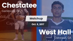 Matchup: Chestatee High vs. West Hall  2017