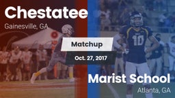 Matchup: Chestatee High vs. Marist School 2017