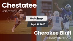 Matchup: Chestatee High vs. Cherokee Bluff   2020
