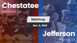 Matchup: Chestatee High vs. Jefferson  2020