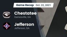Recap: Chestatee  vs. Jefferson  2021