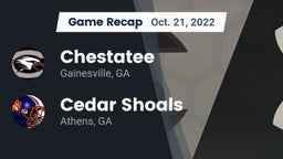 Recap: Chestatee  vs. Cedar Shoals   2022